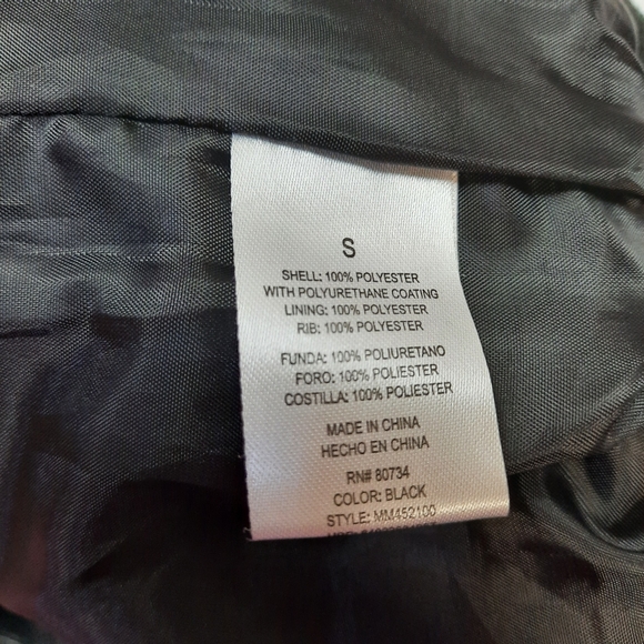 Miley Cyrus Max Azria Faux Leather Girl's Jacket Black size S - Picture 5 of 16